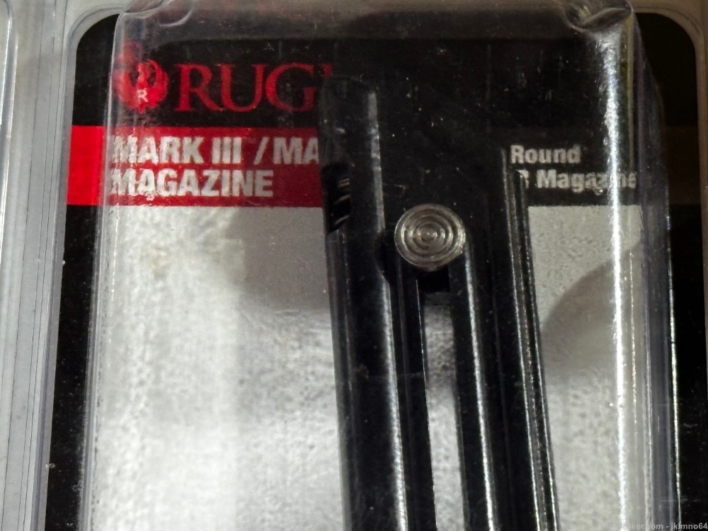 4 new Ruger Mark 3 Mark 4 III IV pistol magazines -img-4