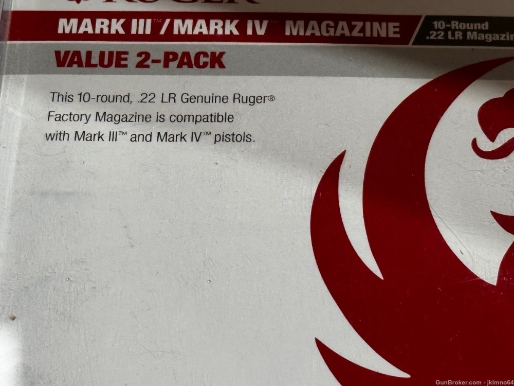 4 new Ruger Mark 3 Mark 4 III IV pistol magazines -img-5