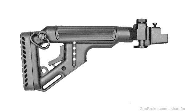 UAS-AK FAB Tactical Folding Buttstock For AKM 47 - Tan-img-0