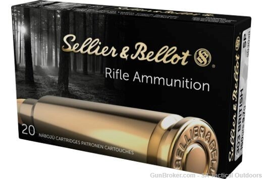 5 Boxes (100RDS) Sellier & Bellot 303 British 150 gr Soft Point-img-0