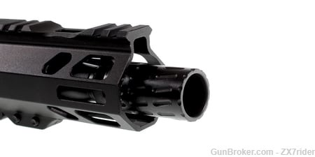 AR-15 9MM 4" Billet Pistol Upper Receiver with BCG AR-9 Assembled-img-3