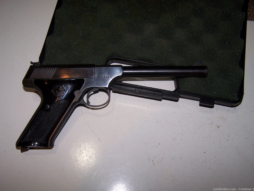 Colt Targetsman .22lr w/Case & 2 Magazines-img-1