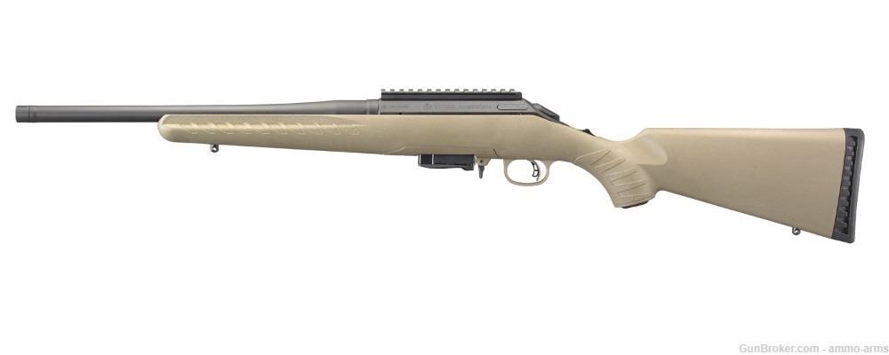 Ruger American Rifle Ranch 7.62x39mm FDE 16.12" TB 5 Rounds 16976-img-2