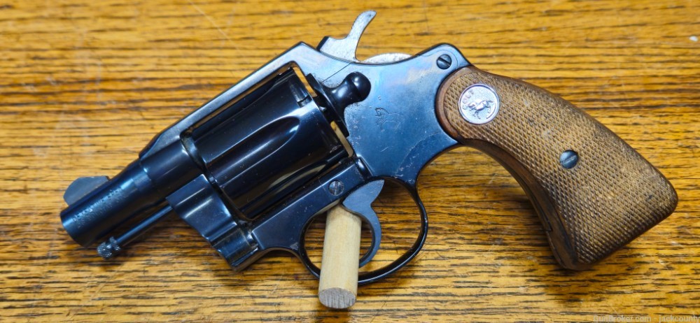 Colt Detective, .38 Special, W/ Holster, 1970-img-1