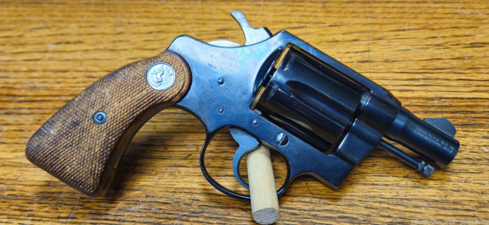 Colt Detective, .38 Special, W/ Holster, 1970-img-2