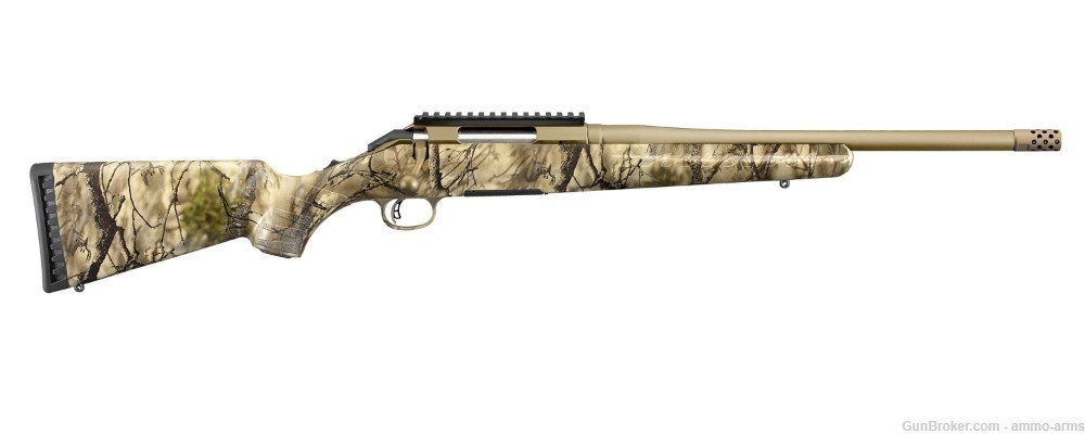 Ruger American Go Wild I-M Brush Camo 6.5 Creed 16.10" MB 4 Rds 36924-img-1