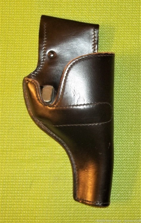Vintage Jay-Pee OP4 R/H Leather Holster 4" Smith Wesson Ruger 38/357-img-7