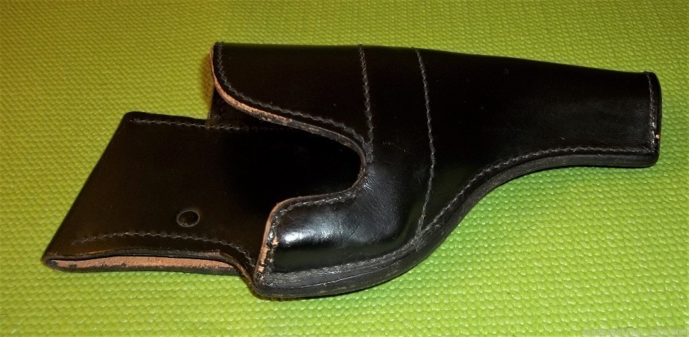 Vintage Jay-Pee OP4 R/H Leather Holster 4" Smith Wesson Ruger 38/357-img-3