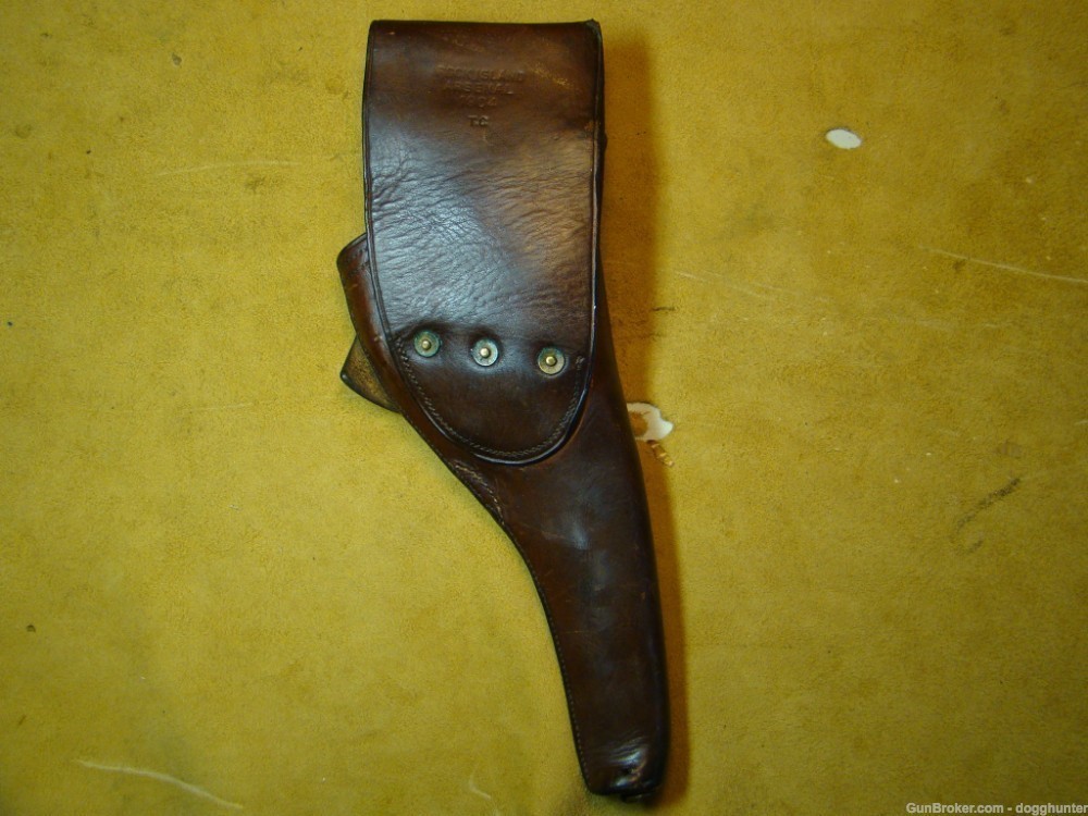 rock island US 1904 Colt .38 long Colt  US military leather flap holster-img-1