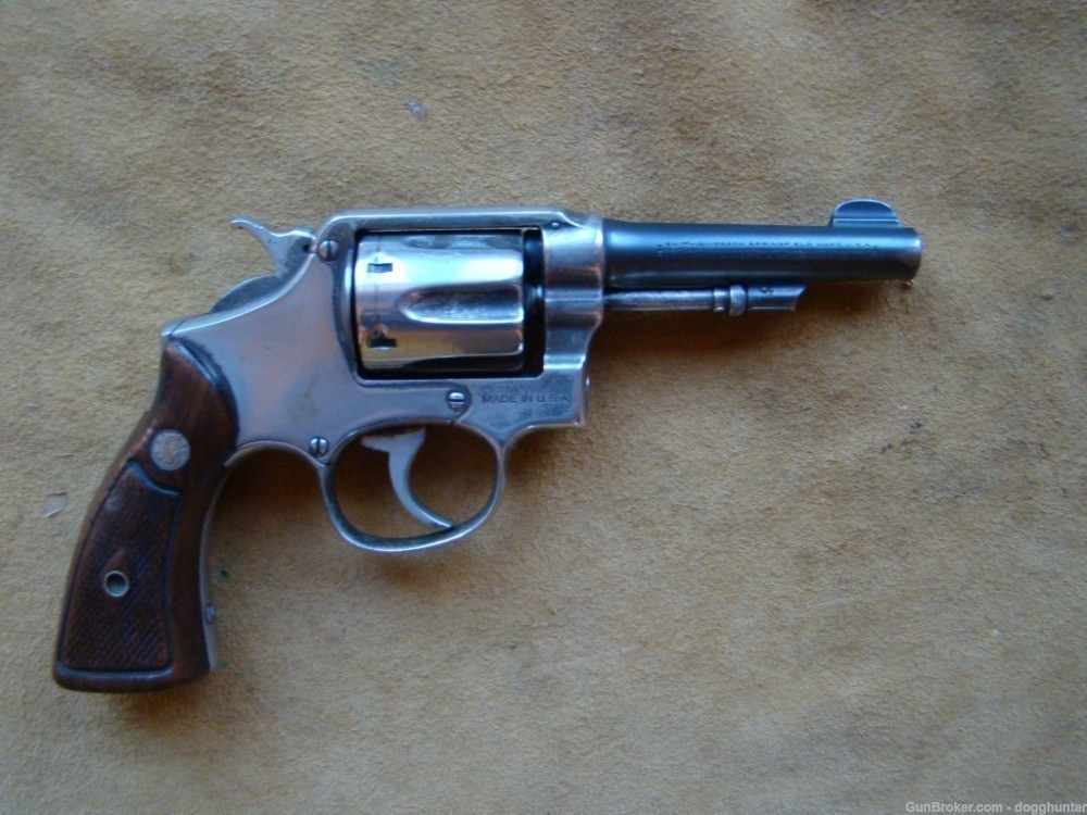 Smith & Wesson 1905 Hand Ejector Revolver In .32 winchester -img-0