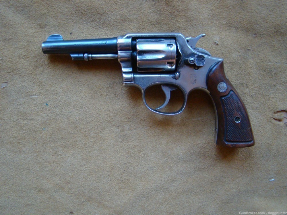Smith & Wesson 1905 Hand Ejector Revolver In .32 winchester -img-1