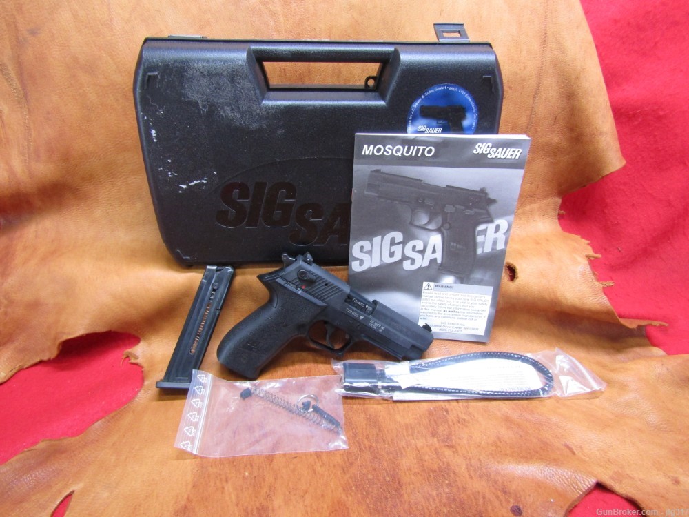 Sig Sauer Mosquito 22 LR Semi Auto Pistol Ambi Safety 10 RD Mag-img-0