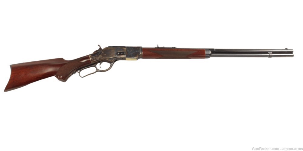 Taylor's & Co. 1873 Pistol Grip Rifle Tuned .45 LC 24.25" Walnut 550277DE-img-1