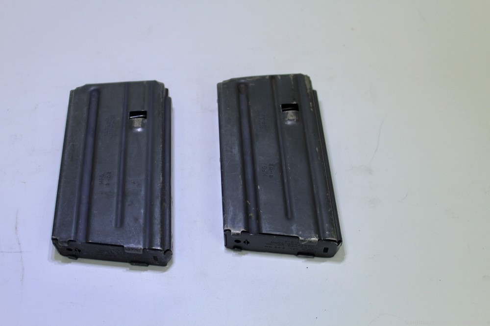 2 Colt 20 Rd Mags Restricted/Mil/Law M16 M16A1 M16A2 AR-15 USGI SP1-img-4