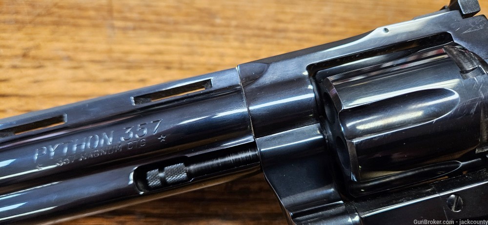 Colt Python, 6 inch, .357 Magnum-img-5