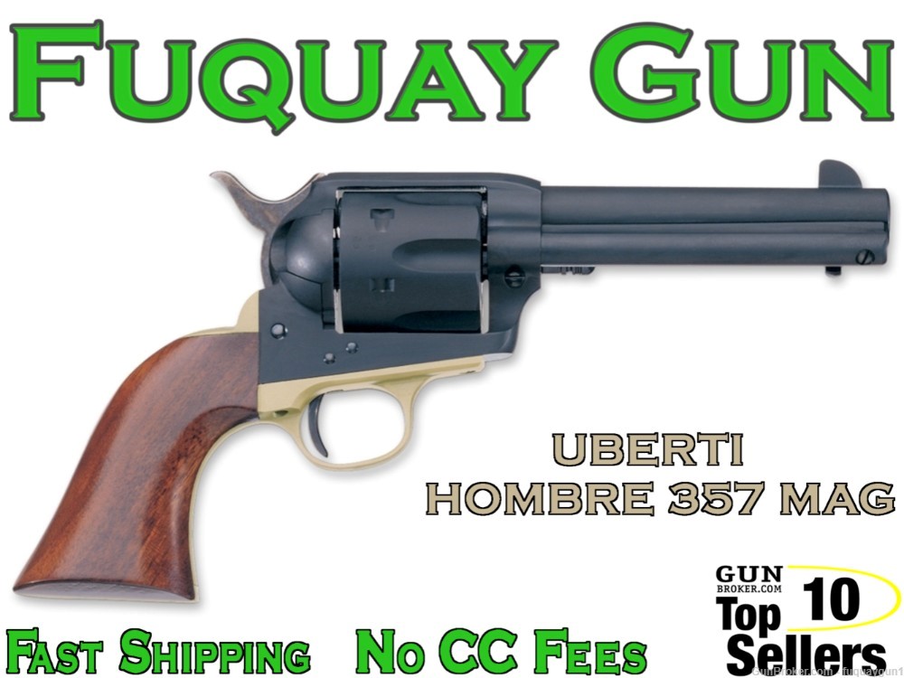Uberti 1873 Single Action Cattleman Hombre 357 MAG | 343901-img-0