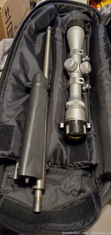 Ruger 11100  10-22 stainless take down back pk mod. w/3x9x40 Hammers scope-img-7