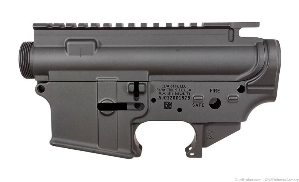 AR-15 Rifle Build Kit Cerakote Armor Black AR15 Builder's Parts Kit M4-img-6