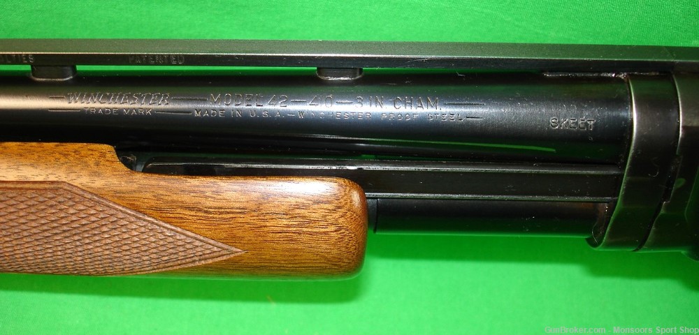 Winchester Model 42 - 410ga / 26" Bbl - Simmens V.R. - 95%-img-10