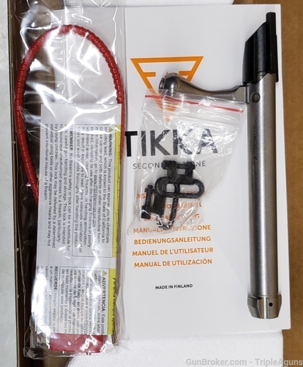 Tikka T3X Lite 270 Winchester LEFT HAND  22.4in stainless barrel JRTXB418-img-17