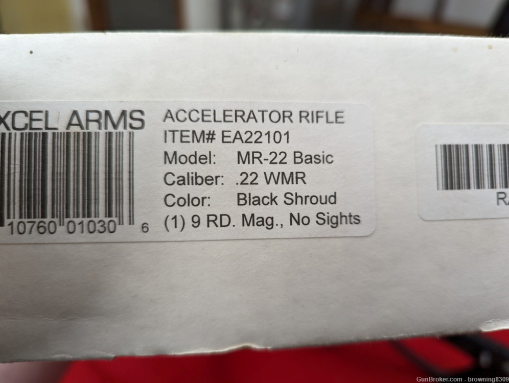 Excel Arms MR-22 .22 Mag Semi- Automatic Rifle-img-1