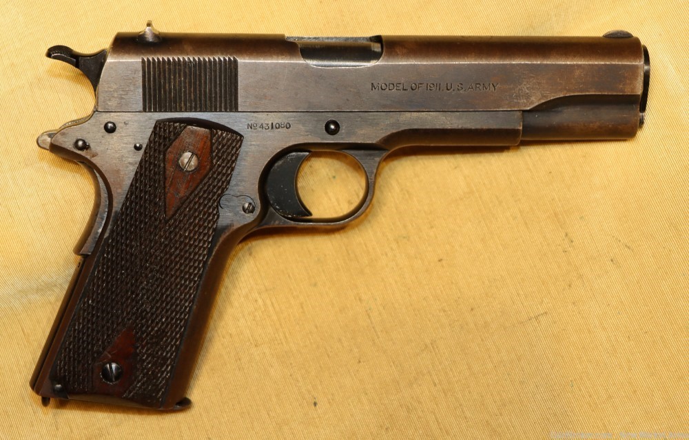 Fine & Correct WWI Colt Model 1911 Army .45 ACP Pistol c. Oct 1918-img-7