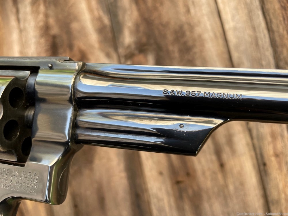 SMITH & WESSON 27-2 revolver .357 magnum 8 3/8" High Polish Blued-img-37