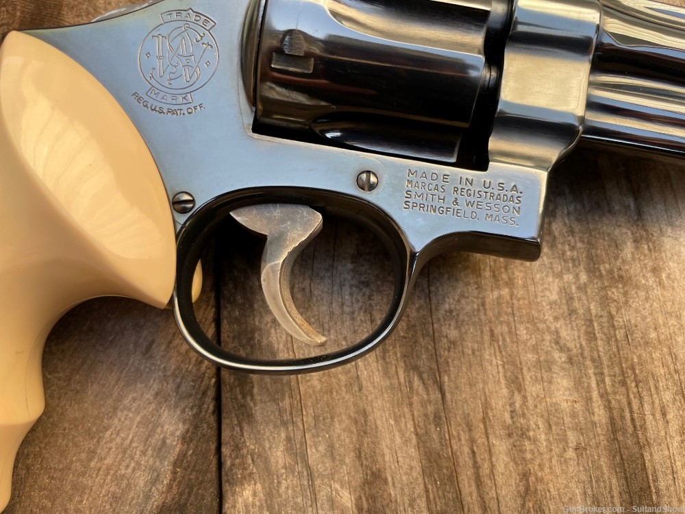 SMITH & WESSON 27-2 revolver .357 magnum 8 3/8" High Polish Blued-img-5