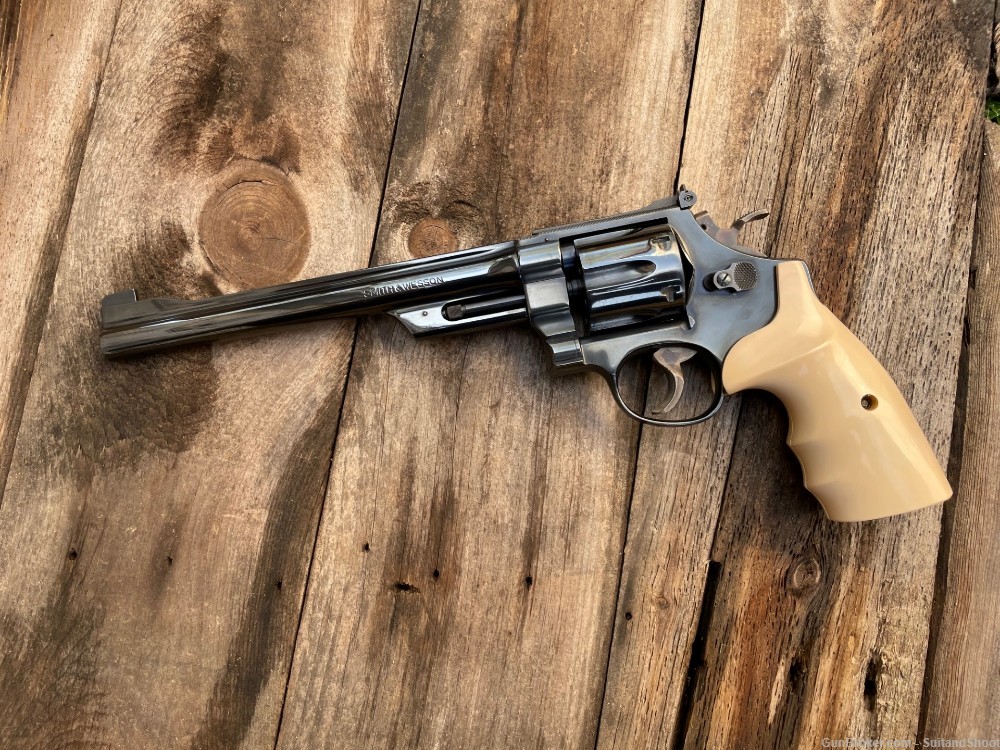 SMITH & WESSON 27-2 revolver .357 magnum 8 3/8" High Polish Blued-img-52