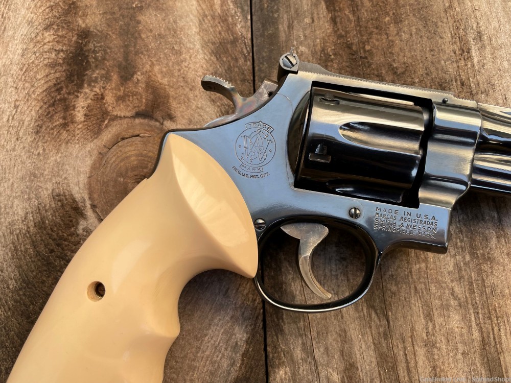 SMITH & WESSON 27-2 revolver .357 magnum 8 3/8" High Polish Blued-img-4