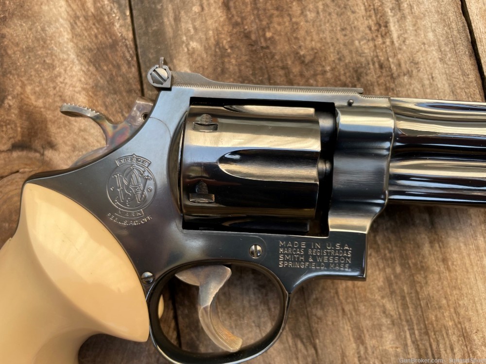 SMITH & WESSON 27-2 revolver .357 magnum 8 3/8" High Polish Blued-img-6