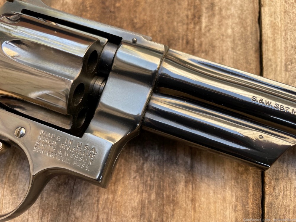 SMITH & WESSON 27-2 revolver .357 magnum 8 3/8" High Polish Blued-img-13