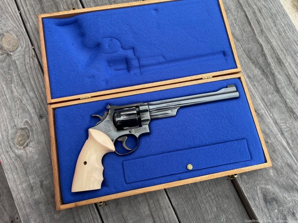 SMITH & WESSON 27-2 revolver .357 magnum 8 3/8" High Polish Blued-img-1