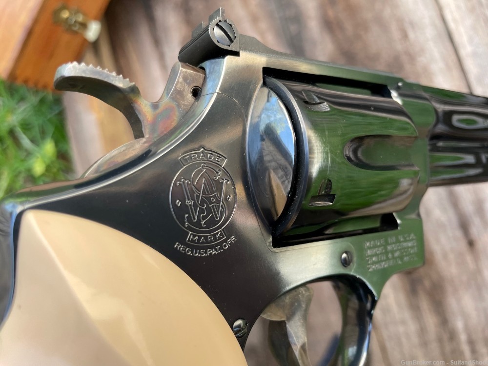 SMITH & WESSON 27-2 revolver .357 magnum 8 3/8" High Polish Blued-img-28