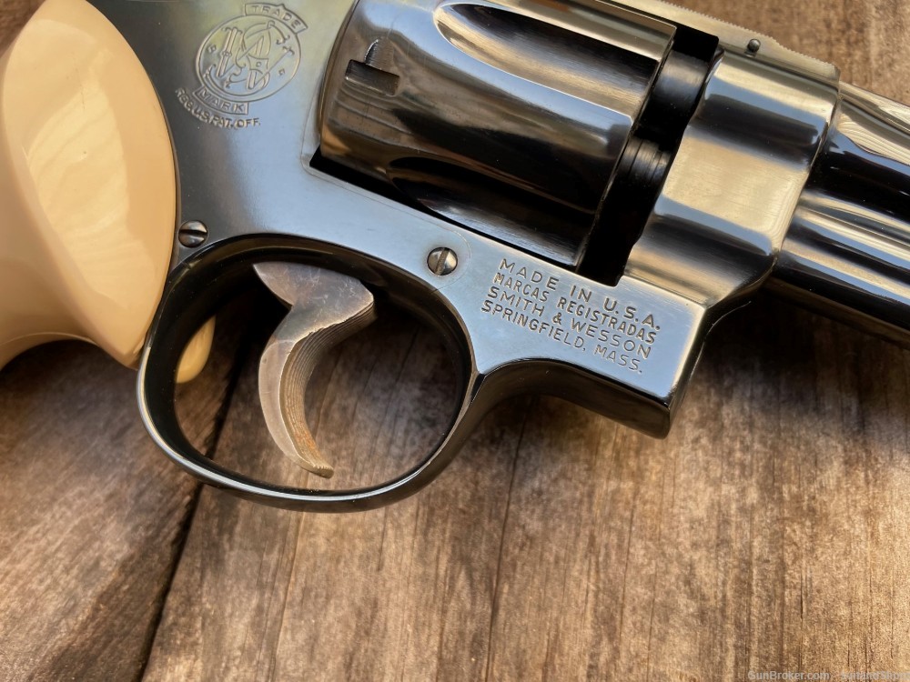 SMITH & WESSON 27-2 revolver .357 magnum 8 3/8" High Polish Blued-img-11