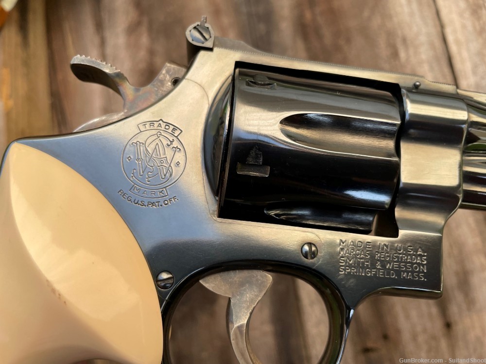 SMITH & WESSON 27-2 revolver .357 magnum 8 3/8" High Polish Blued-img-35