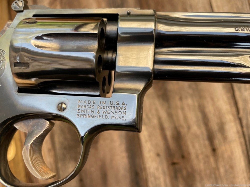 SMITH & WESSON 27-2 revolver .357 magnum 8 3/8" High Polish Blued-img-36