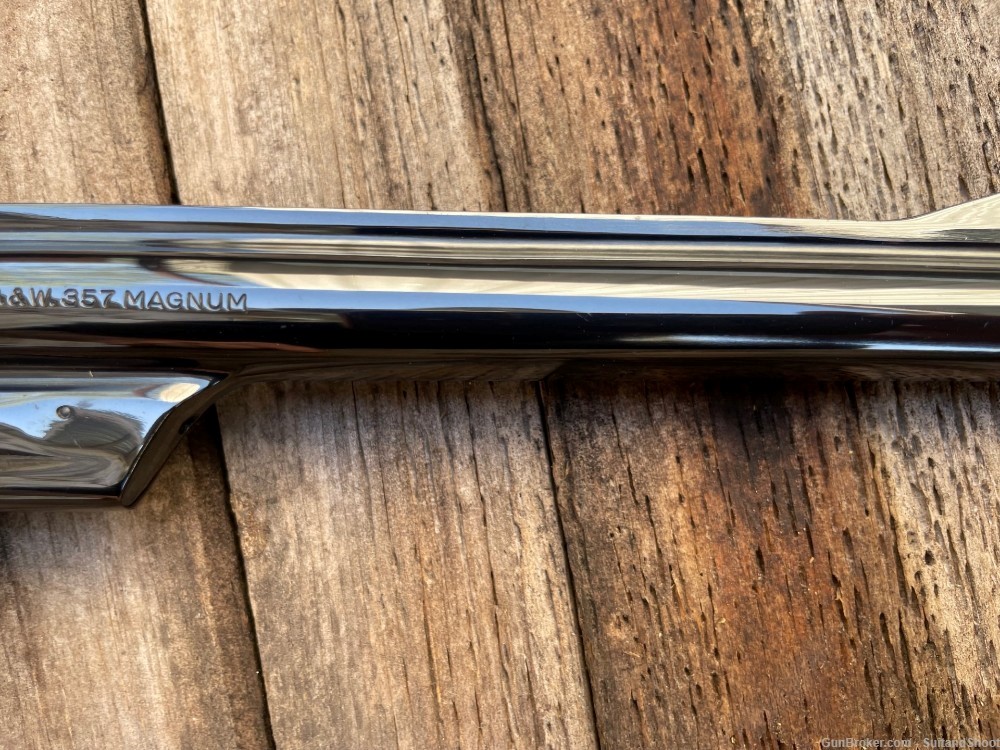 SMITH & WESSON 27-2 revolver .357 magnum 8 3/8" High Polish Blued-img-9