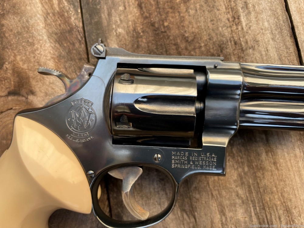 SMITH & WESSON 27-2 revolver .357 magnum 8 3/8" High Polish Blued-img-7