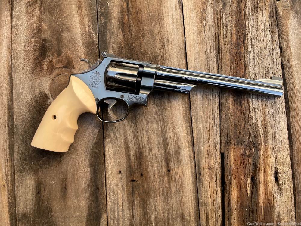 SMITH & WESSON 27-2 revolver .357 magnum 8 3/8" High Polish Blued-img-2