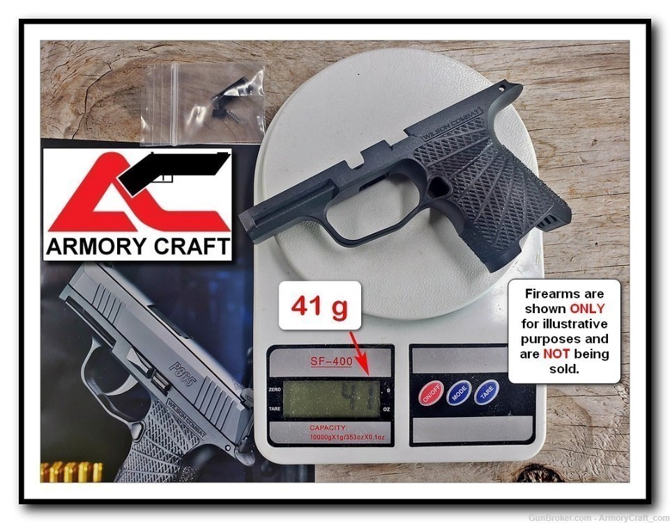 ARMORY CRAFT P365 Wilson Combat & SIG P320 X-Compact Tungsten Weight Kit-img-7
