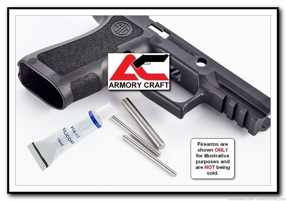 ARMORY CRAFT P365 Wilson Combat & SIG P320 X-Compact Tungsten Weight Kit-img-8