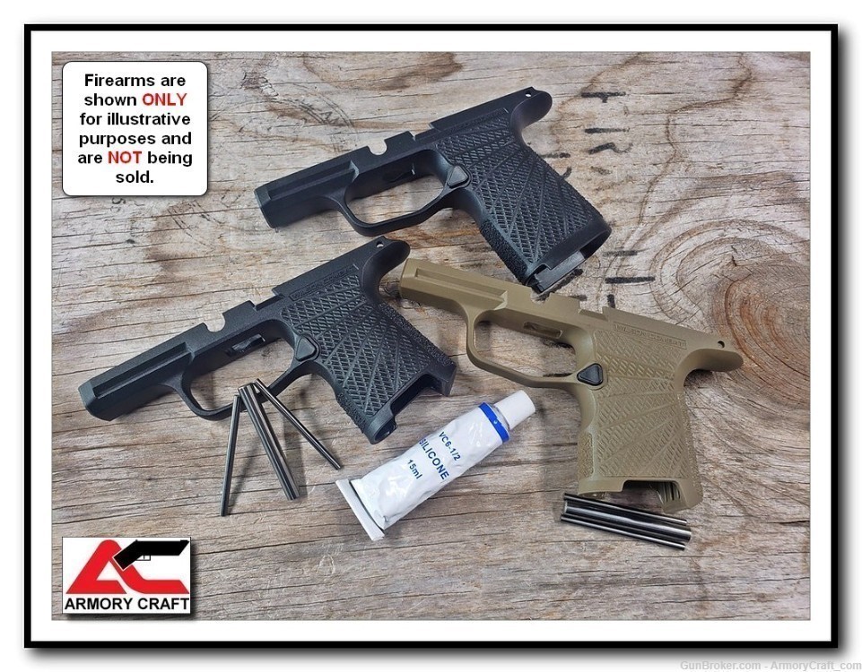 ARMORY CRAFT P365 Wilson Combat & SIG P320 X-Compact Tungsten Weight Kit-img-2