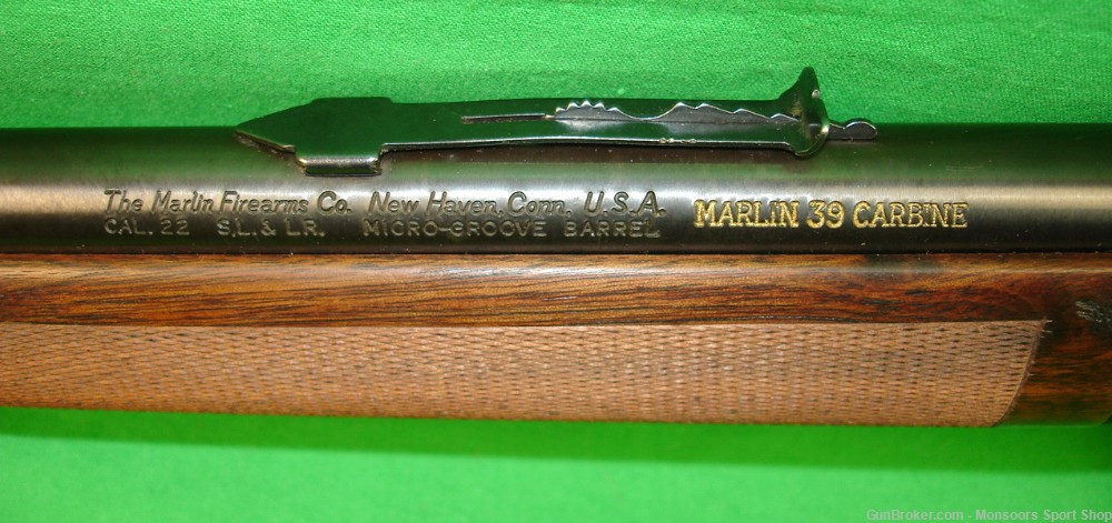 Marlin Mod. 39 Carbine - .22 S,L,LR / 17" Bbl - Mfg 1966 - New-img-10