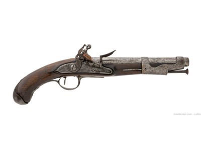 Revolutionary War Era French 1763 flintlock pistol (AH8300)