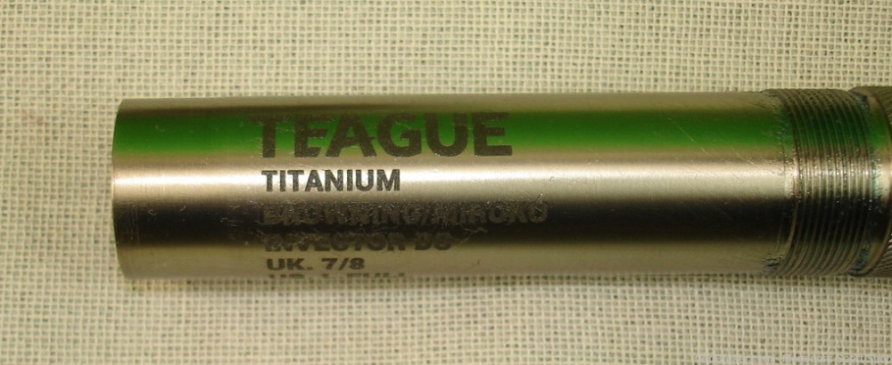 Teague Brand / Browning DS Choke Tubes - Titanium - No CC Fee/Free Ship-img-1