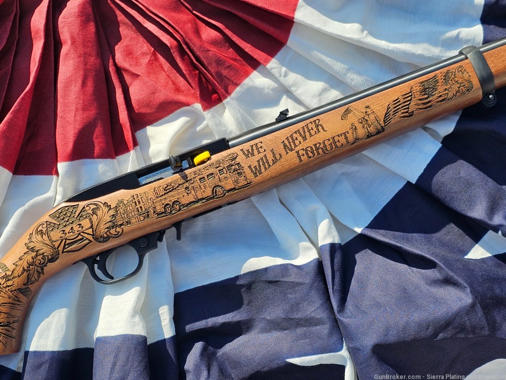 9/11 20th Anniversary Collectible Engraved Ruger 10/22-img-1