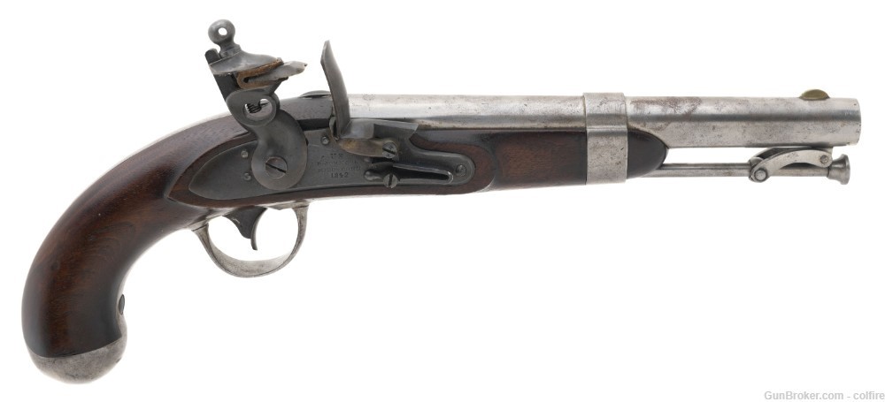 U.S Model 1836 Flintlock Pistol  (AH5616)-img-0