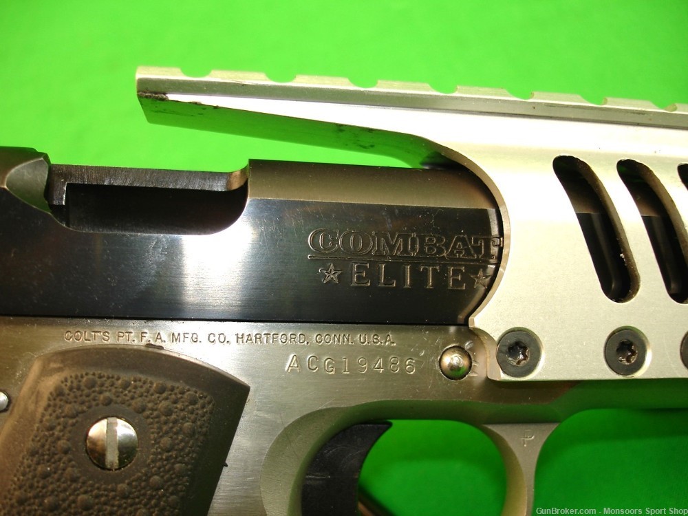 Colt 1911 Combat Elite Series 80 - .45 ACP / 5" Bbl - Used-img-4