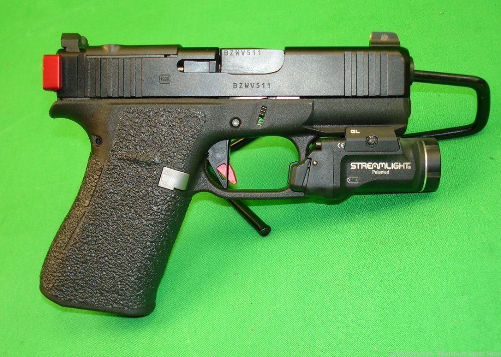 Glock 43X 9mm w/Extra's.  -  95%-img-0